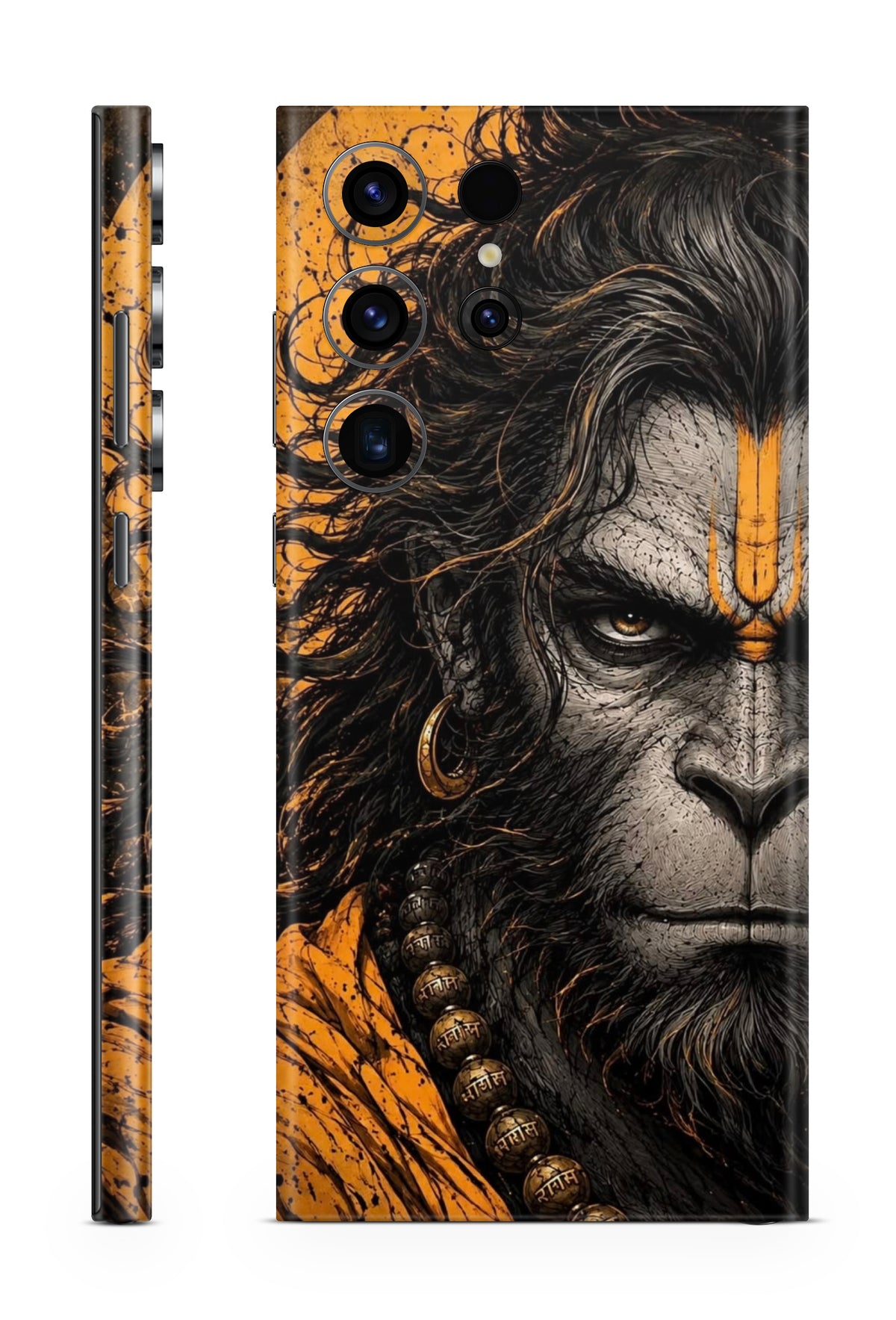 Lord Hanuman Rudra Avatar Mobile Skin | The Trendyy
