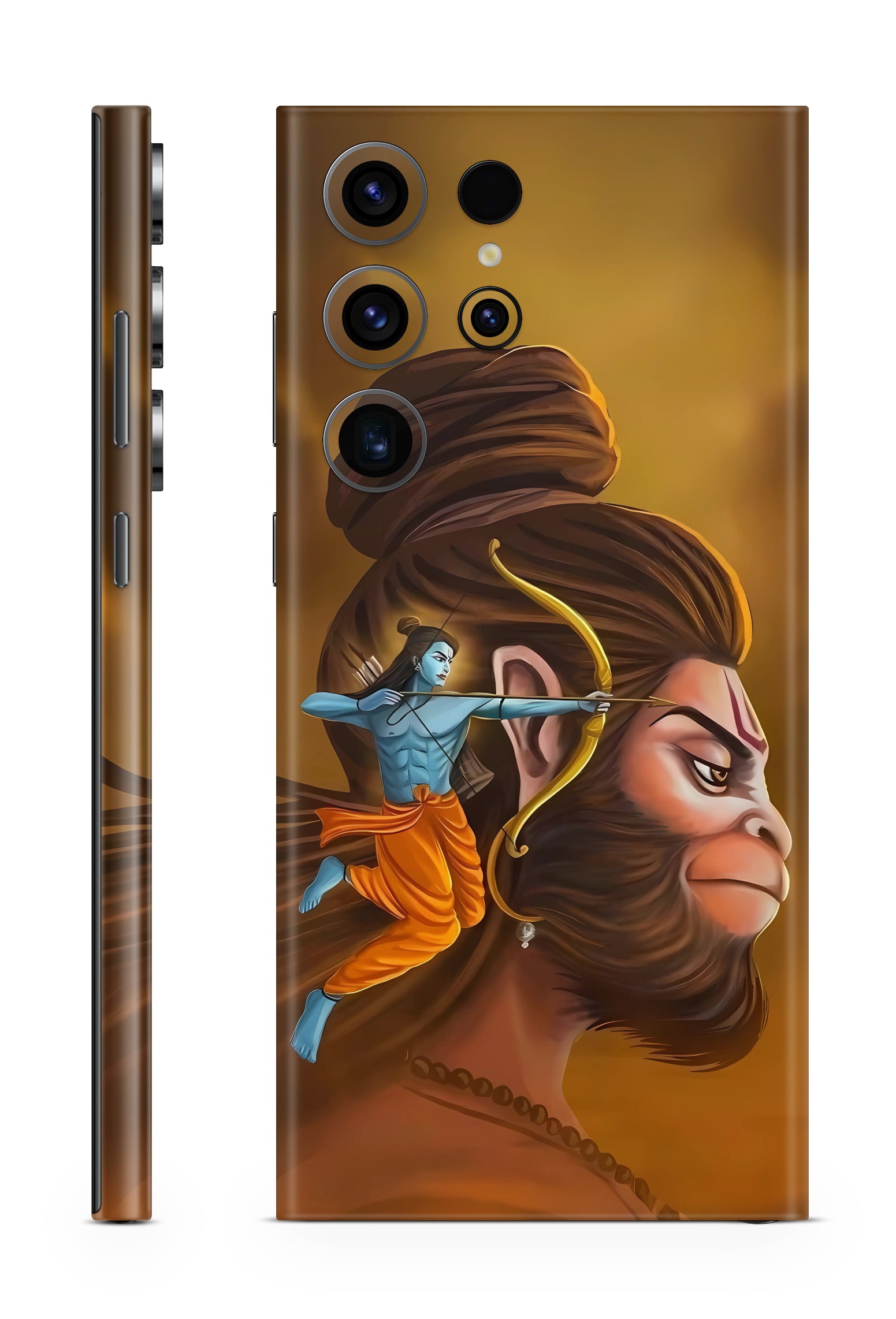 Lord Ram Archer & Hanuman Mobile Skin
