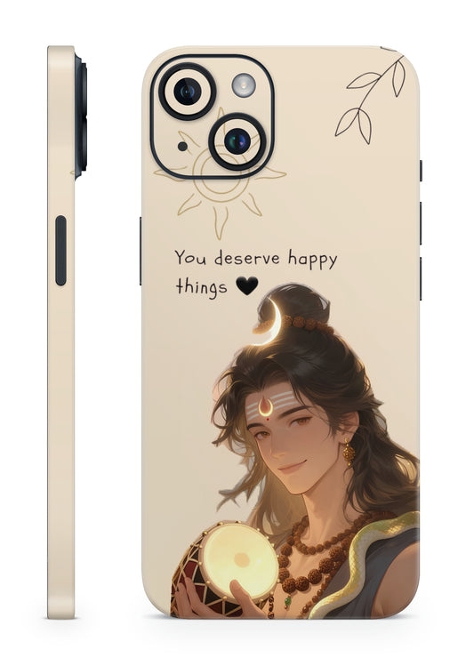 Lord Shiva: Happy Things Damru Phone Skin