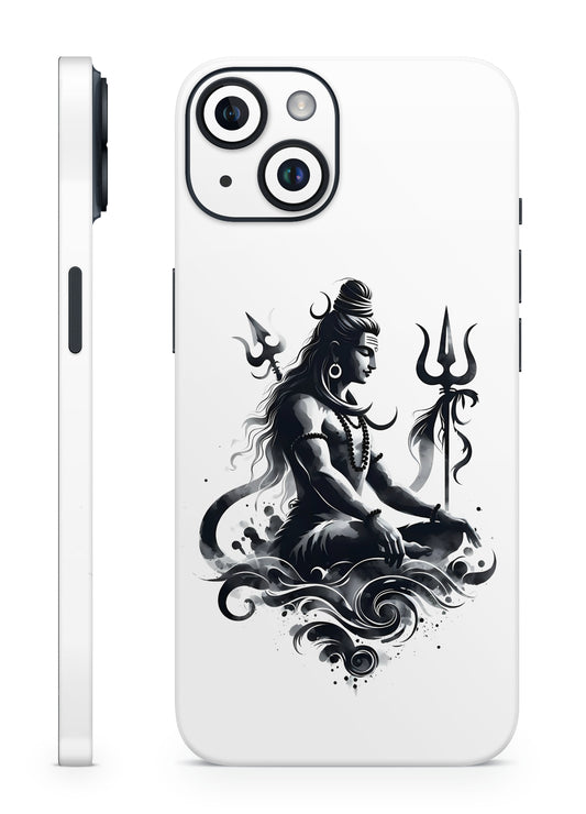 Lord Shiva Meditative Mobile Skin – Divine Black