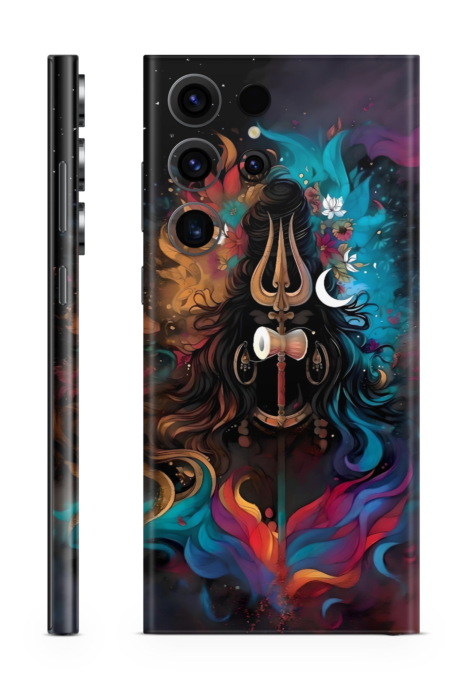 Lord Shiva Texture Mobile Skin