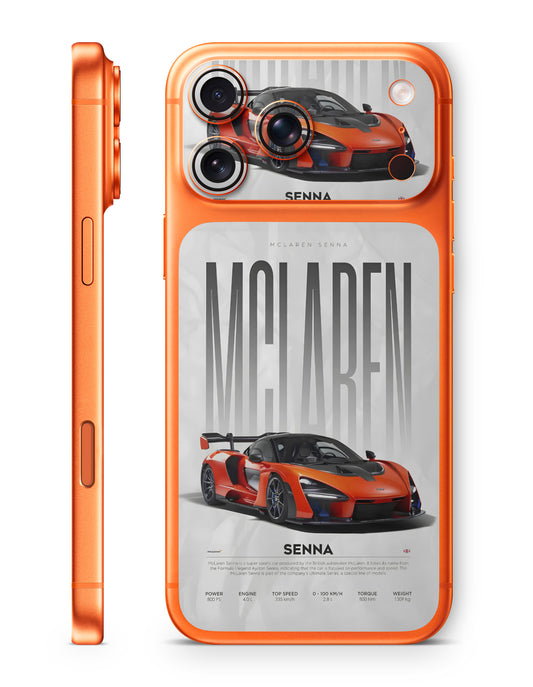 McLaren Senna: Track Beast Pocket & Camera Island Skin