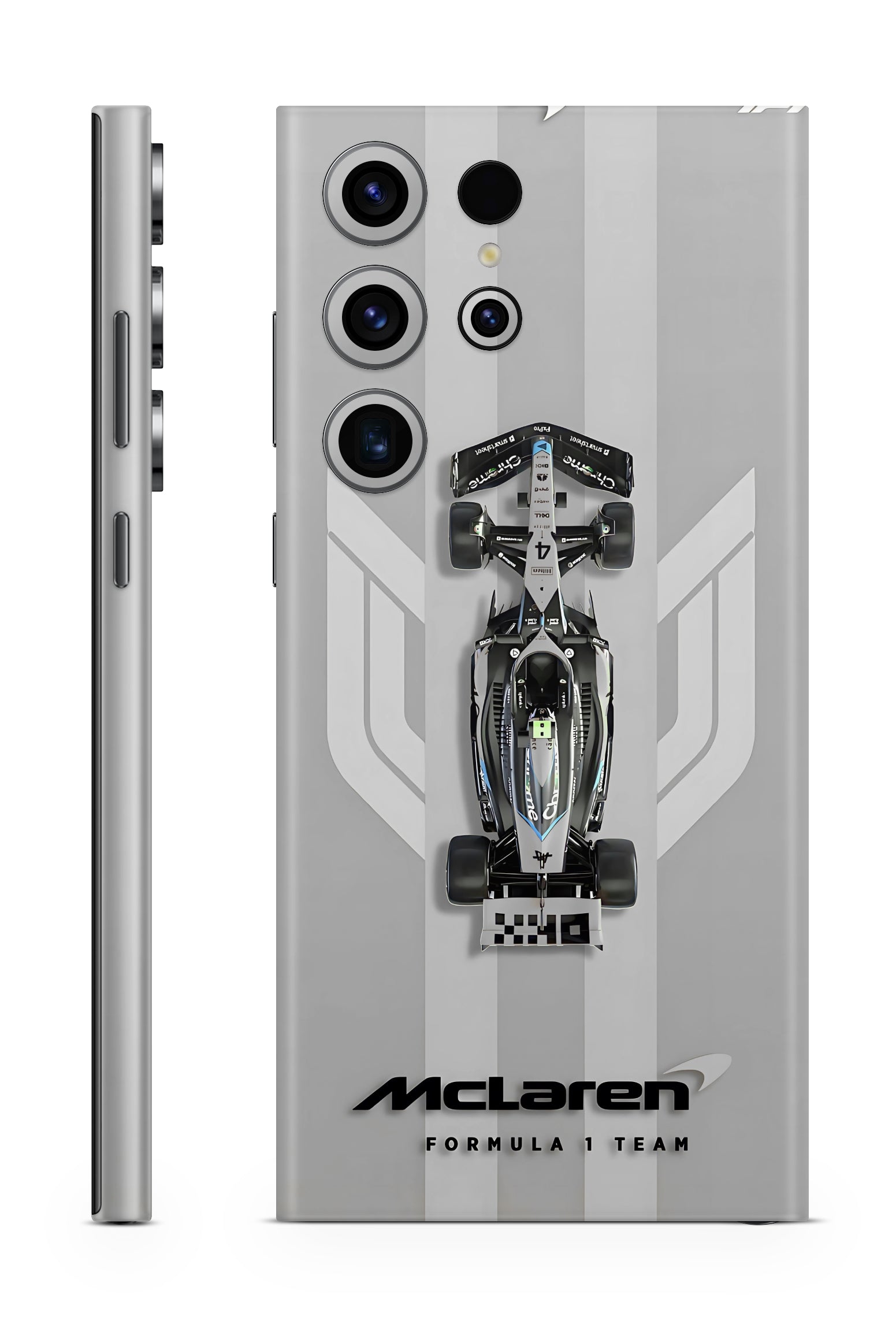 McLaren Formula Grey Edition Racing Mobile Skin