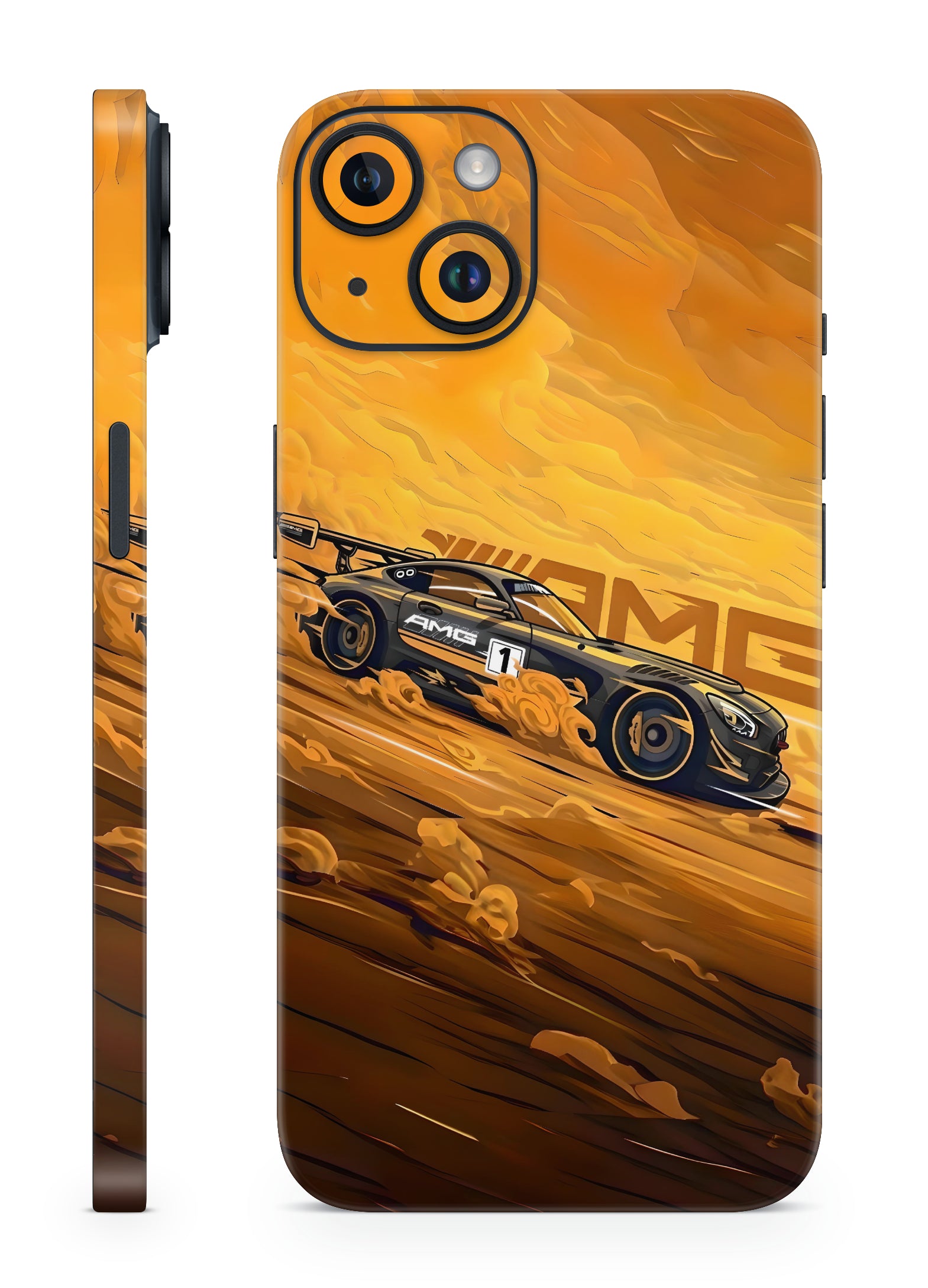 Mercedes AMG GTR Car Mobile Skin