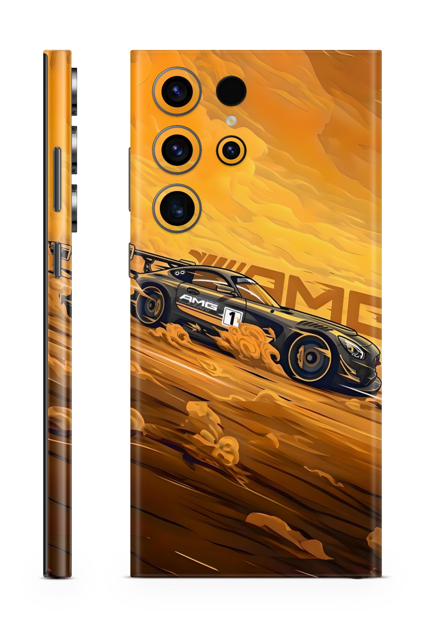 Mercedes AMG GTR Car Mobile Skin