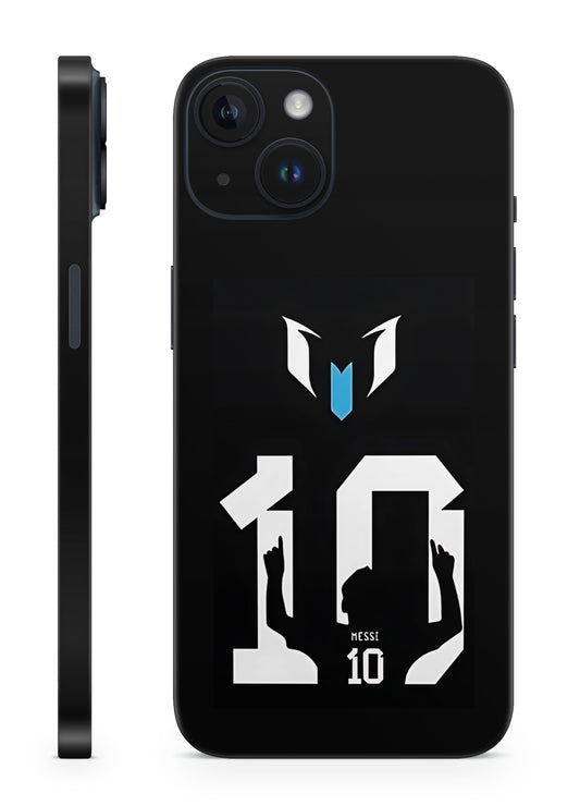 Messi Blackout Icon Jersey Mobile Skin