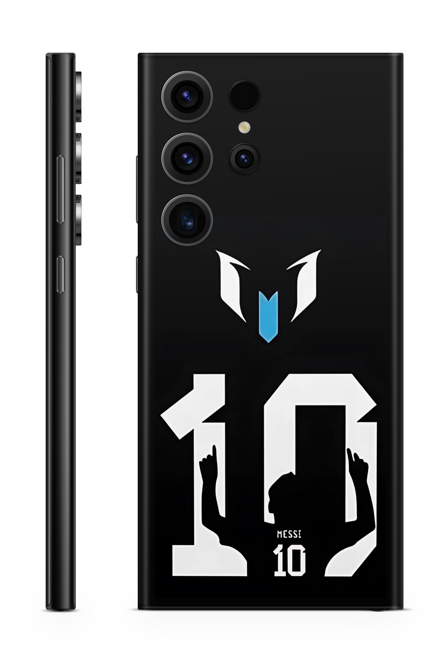 Messi Blackout Icon Jersey Mobile Skin