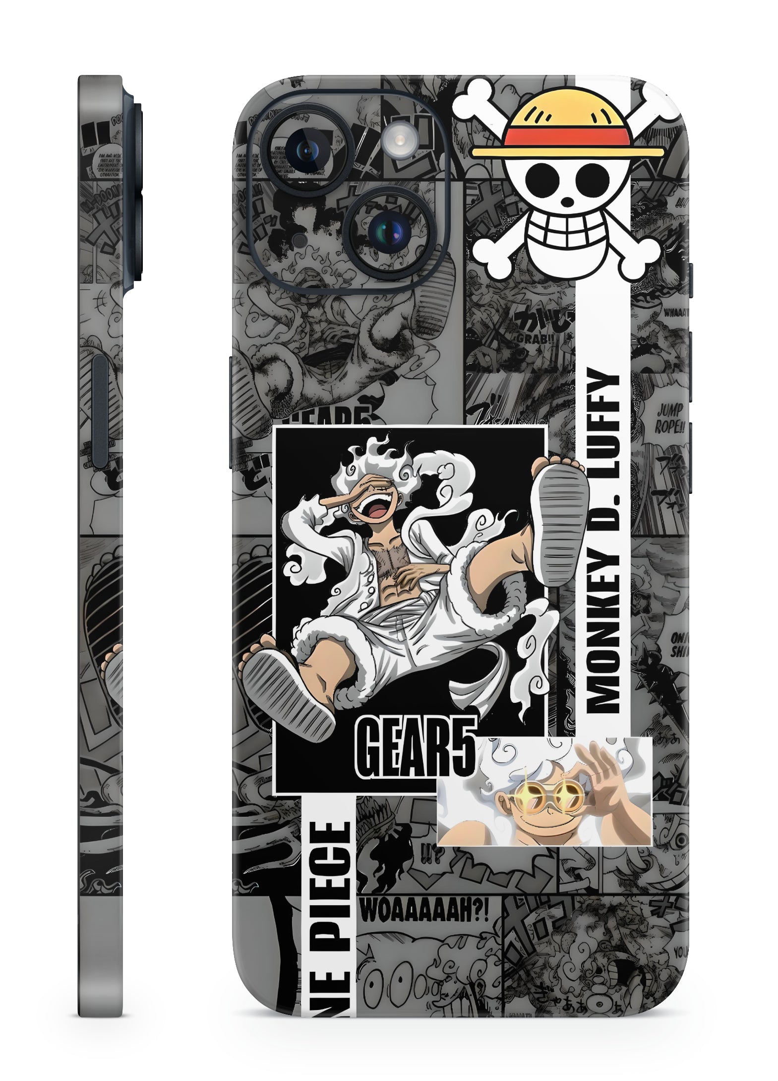 Monkey D.Luffy Gear 5 One Piece Anime Mobile Skin