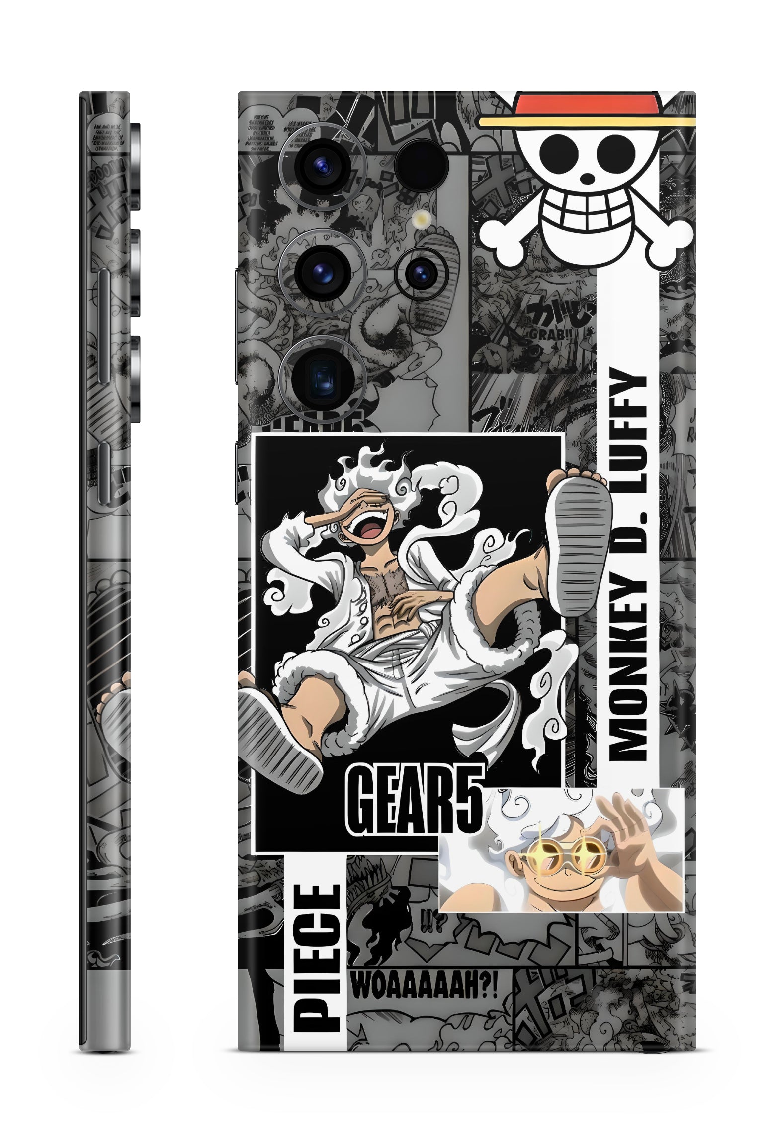 Monkey D.Luffy Gear 5 One Piece Anime Mobile Skin