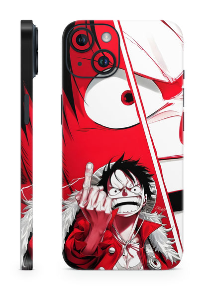 Monkey D Luffy Peace Sign Mobile Skin