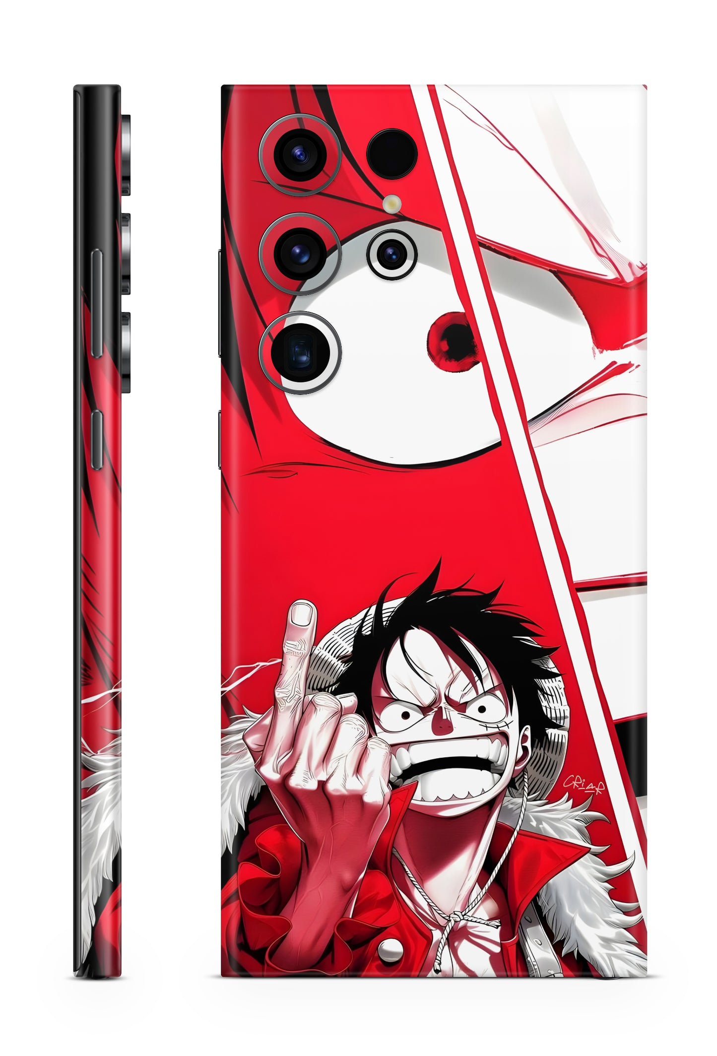 Monkey D Luffy Peace Sign Mobile Skin 1