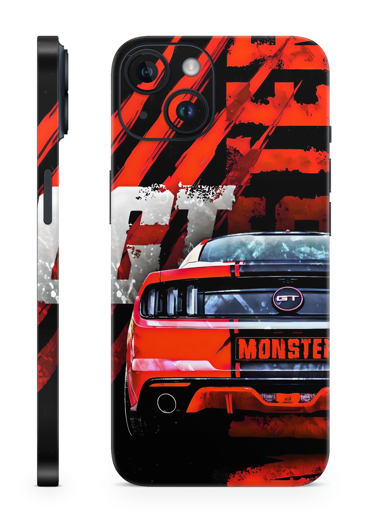 Mustang GT Monster Car Mobile Skin
