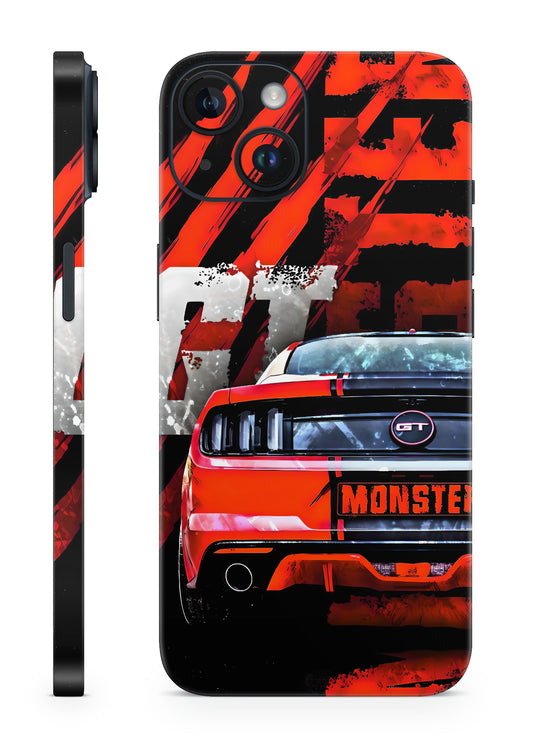 Mustang GT Monster Car Mobile Skin
