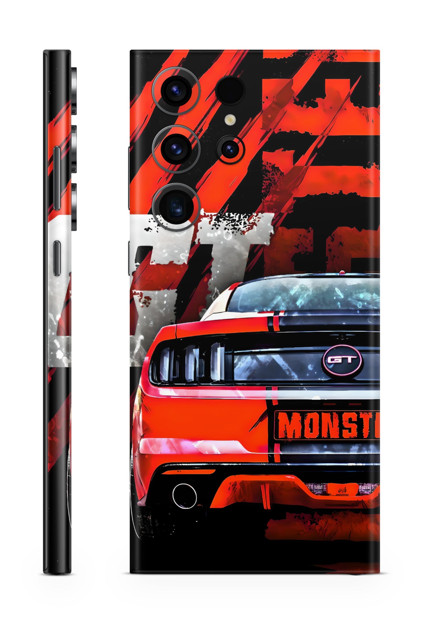 Mustang GT Monster Car Mobile Skin