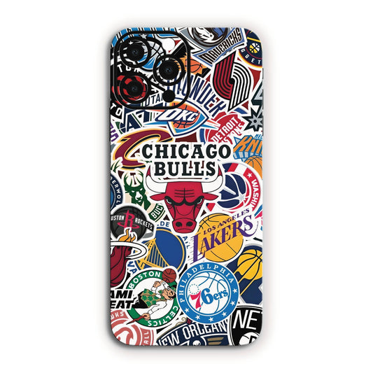 Chicago Bulls Logo Basket Ball Mobile Skin