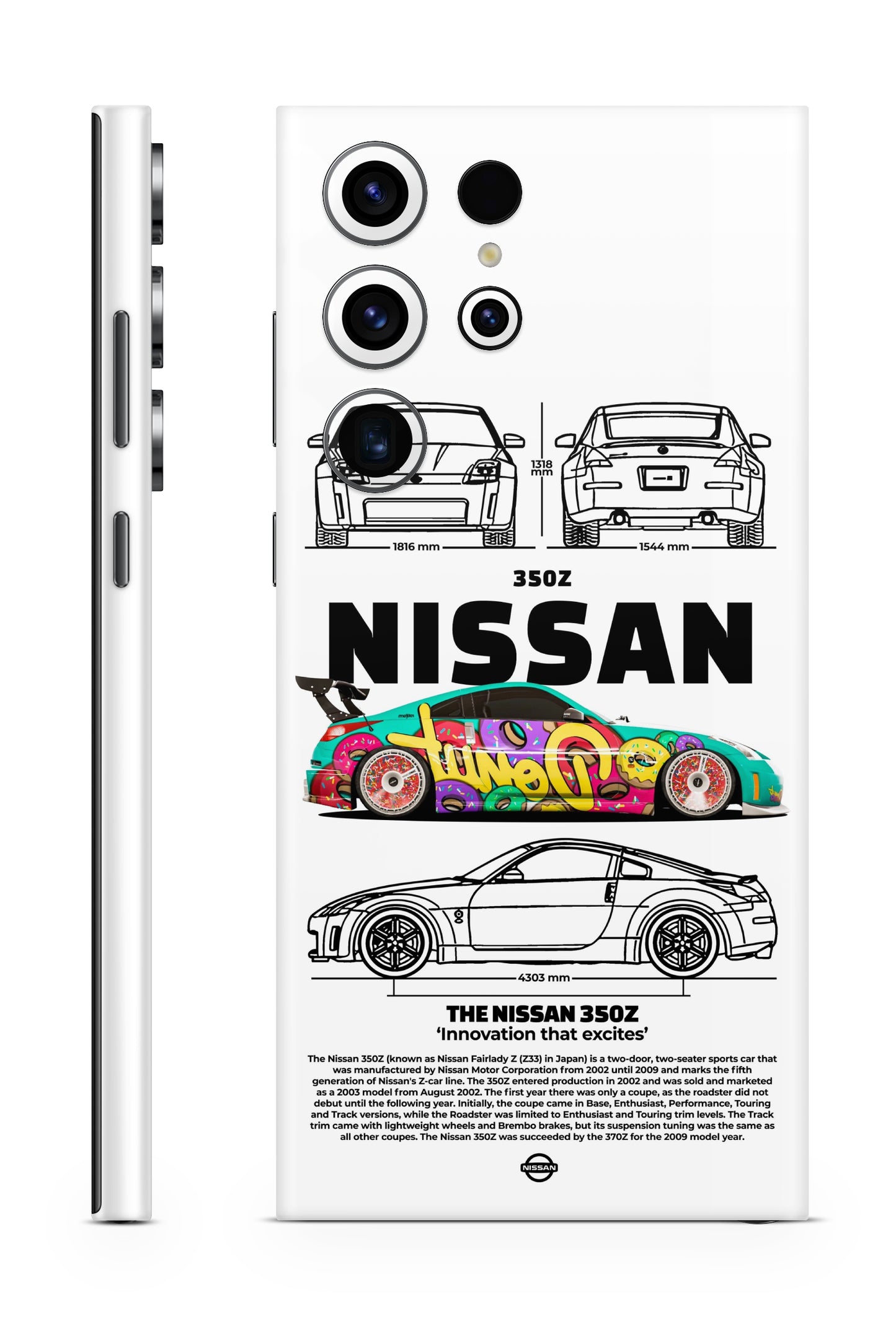 NIssan 350Z Mobile Skin