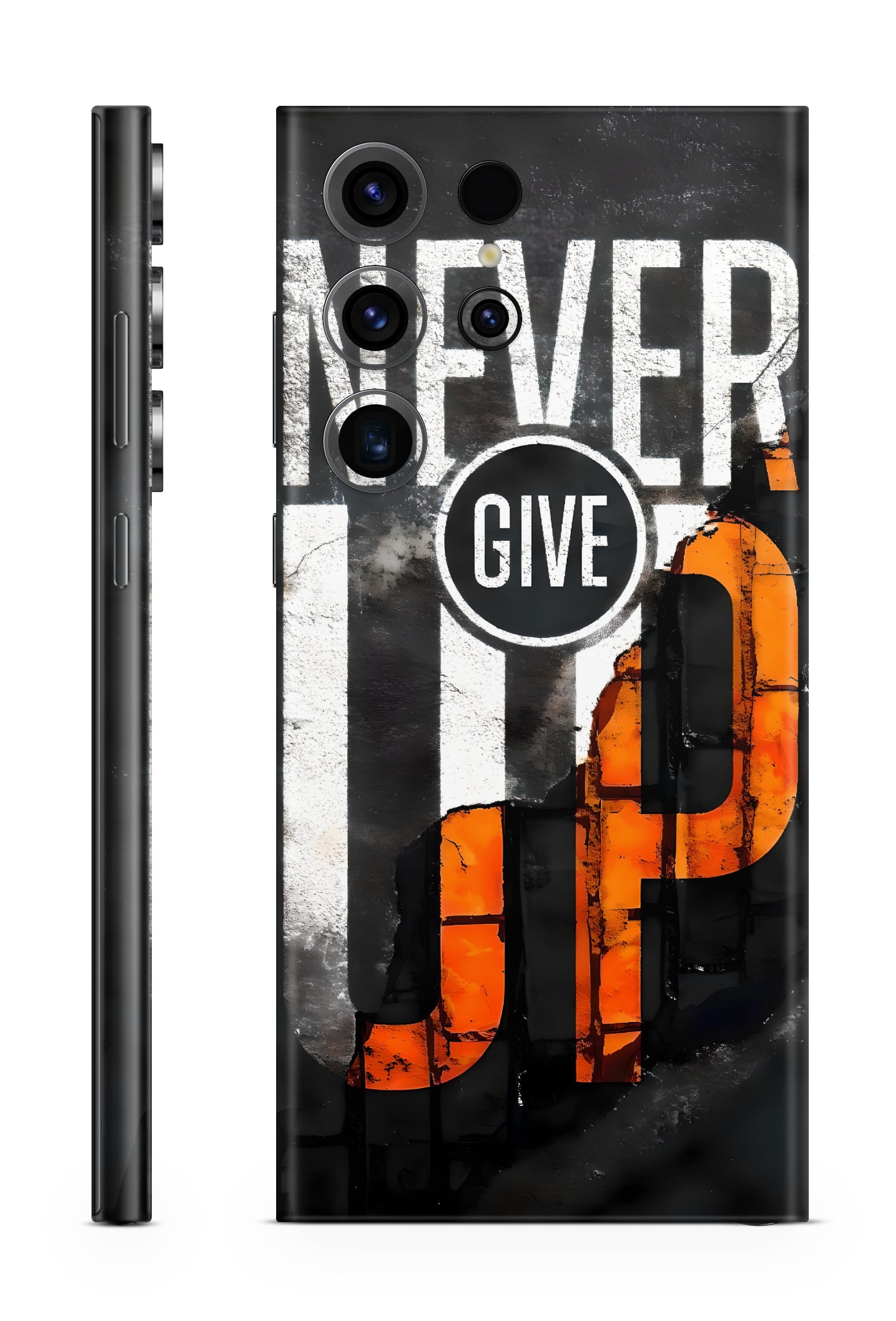 Never Give Up Mobile Skin