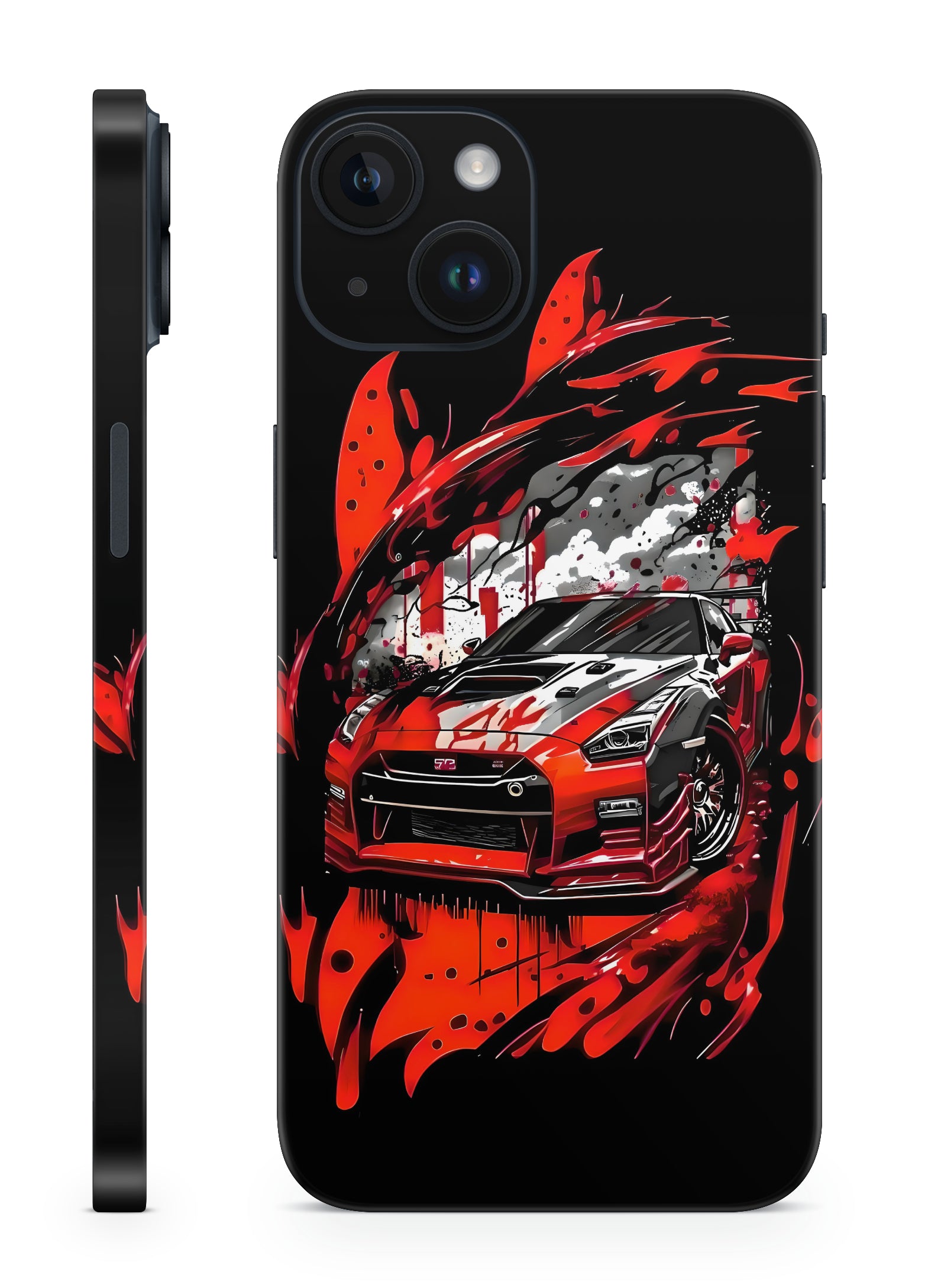 Nissan GTR Street Drift Car Mobile Skin