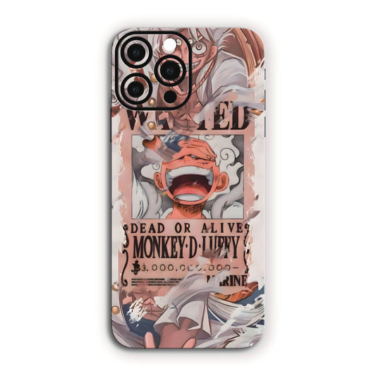 Wanted Monkey D Luffy One Piece Anime Mobile Skin