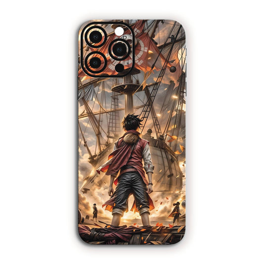 Pirate Ship Thousand Sunny Monkey D.Luffy One Piece Anime Mobile Skin