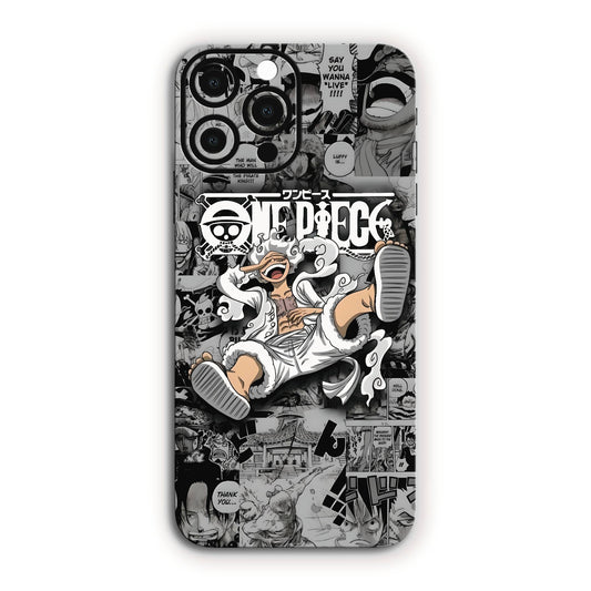 One Piece Luffy Gear 5 Anime Mobile Skin