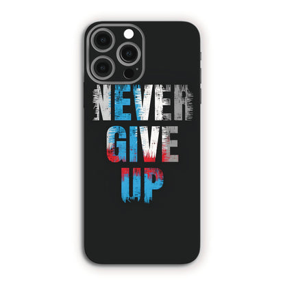 Never Give Up Mobile Skin