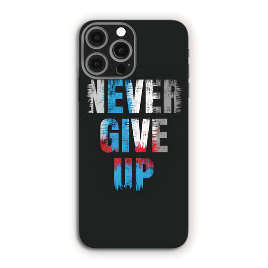 Never Give Up Mobile Skin