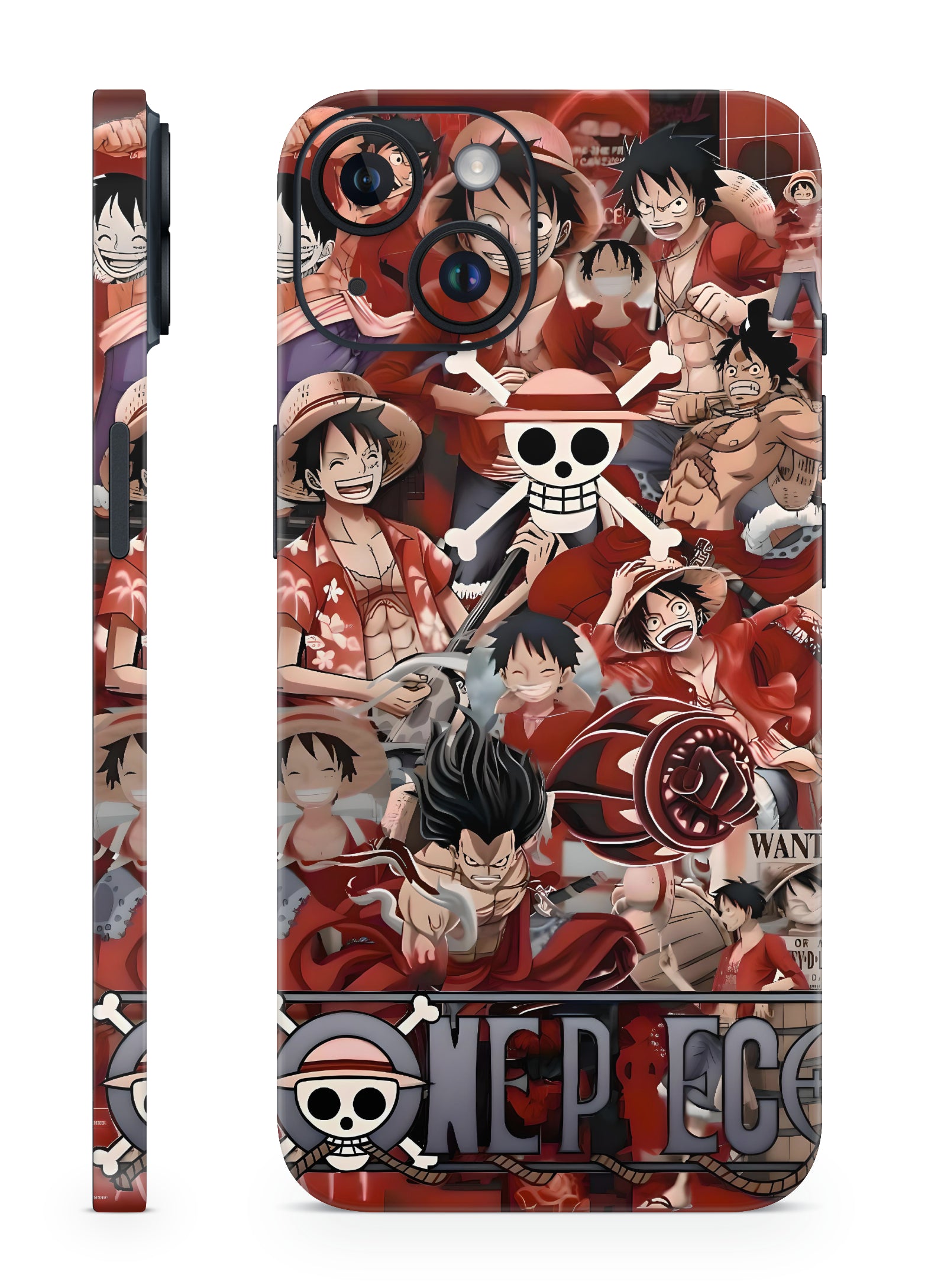 One Piece Character Collage Anime Mobile Skin