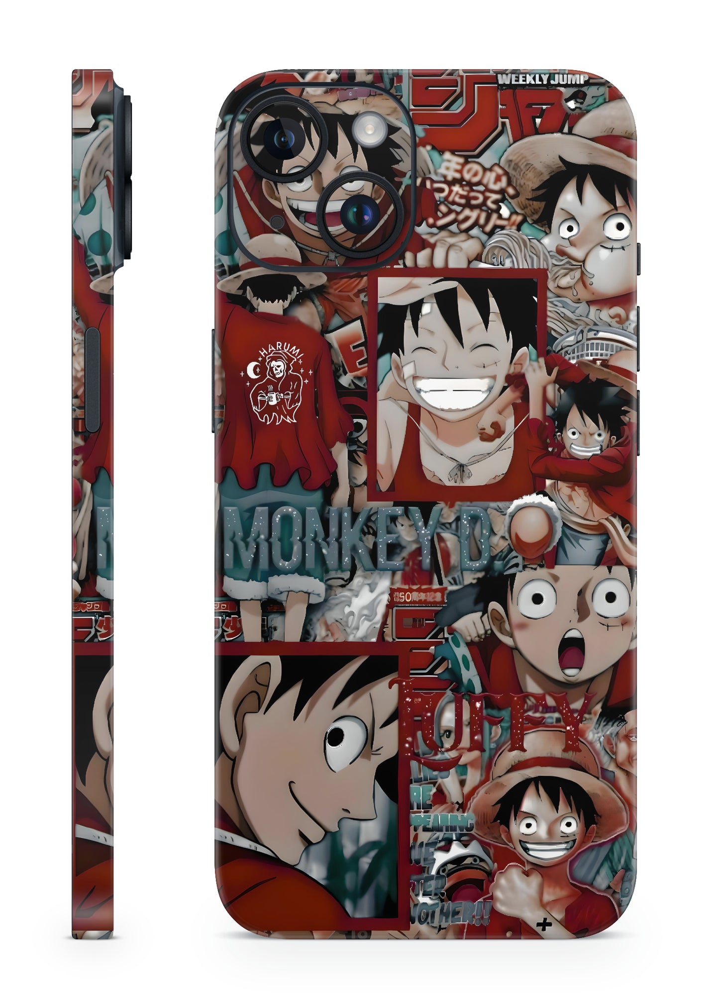 One Piece Luffy Anime Mobile Skin