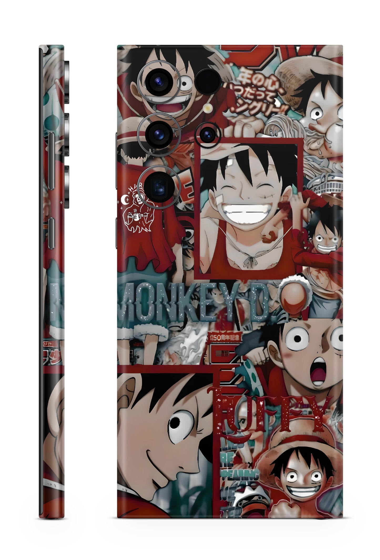 One Piece Luffy Anime Mobile Skin