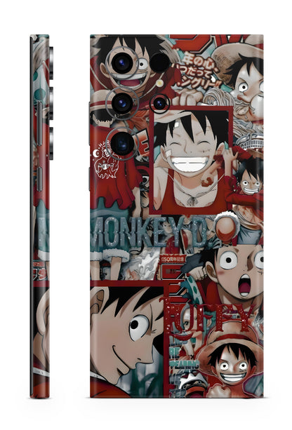 One Piece Luffy Anime Mobile Skin