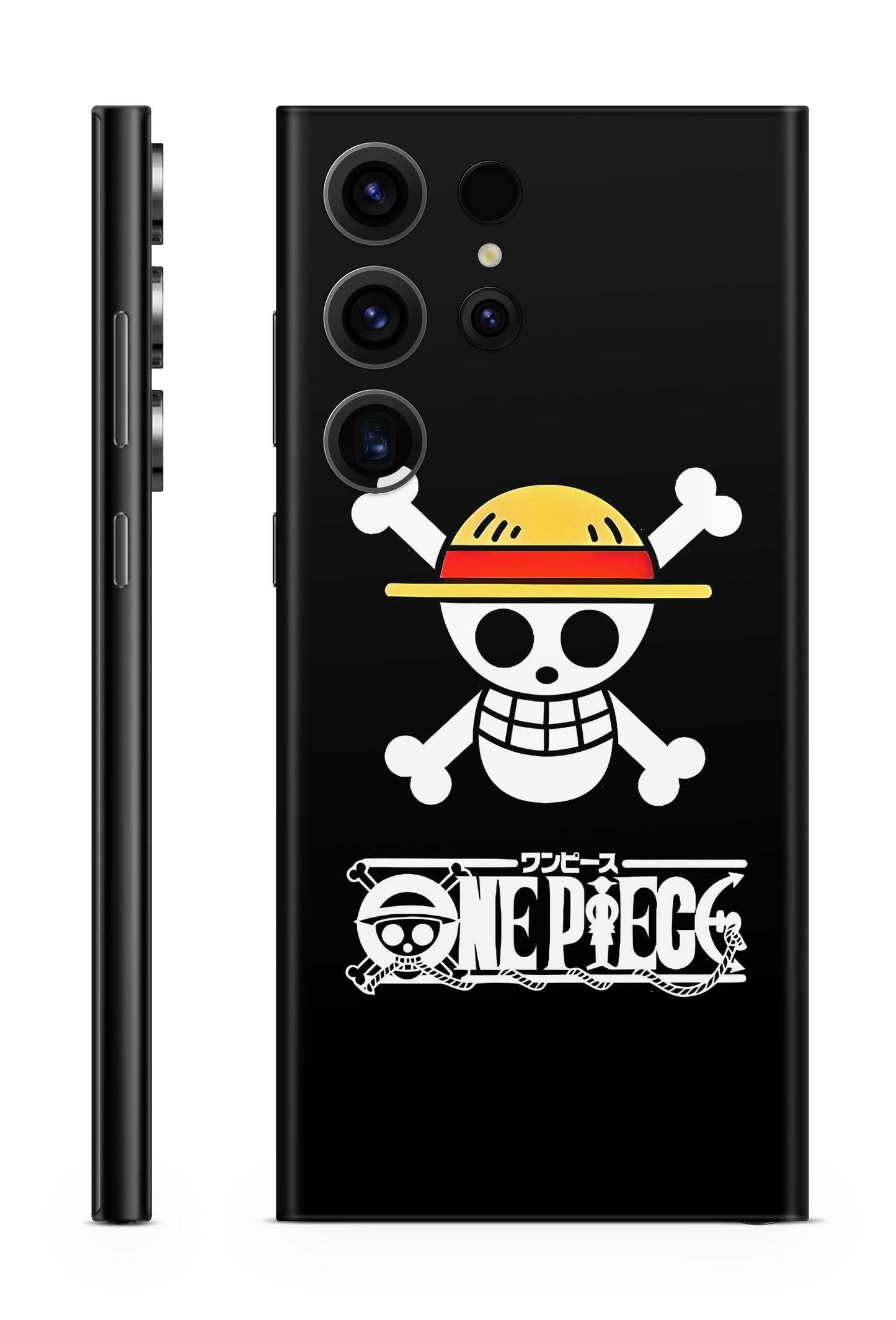 One Piece Luffy The Jolly Roger pirate flag Anime Mobile Skin