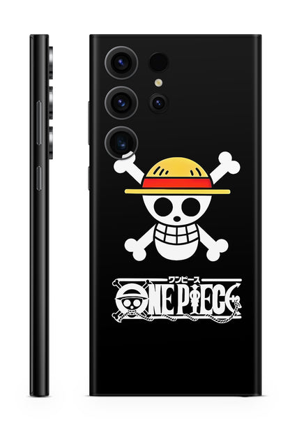 One Piece Luffy The Jolly Roger pirate flag Anime Mobile Skin