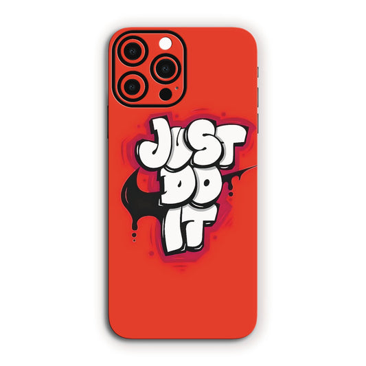 Just Do It Red Mobile Skin