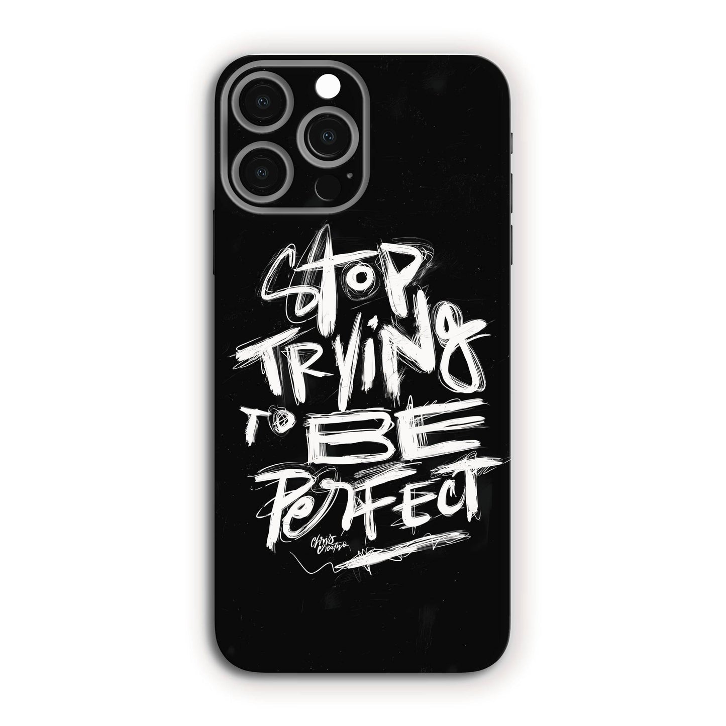 Stop Thinking To Be Perfect Mobile Skin