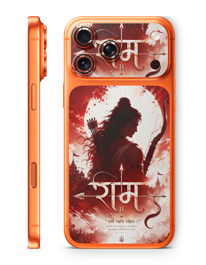 Shree Ram: Divine Warrior Pocket & Camera Island Skin