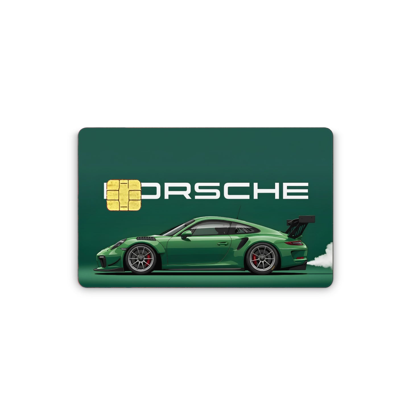 Porsche 911 GT3 RS: Racing Green Sportscar Card Skin