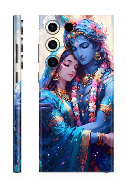 Radha Krishna The divine Lovers Bhagwan Mobile Skin