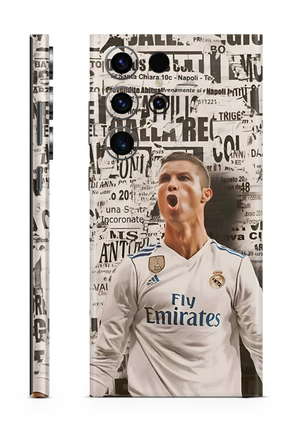 Real Madrid Iconic Newspaper Mobile Skin