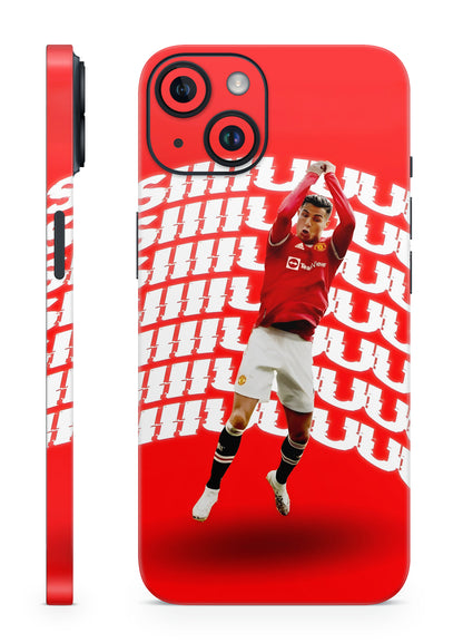 Red Devil United Iconic Celebration CR7 Mobile Skin