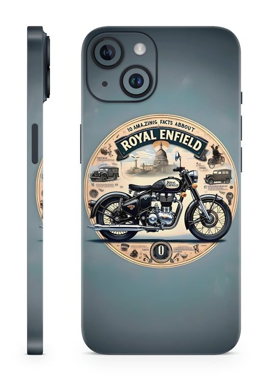 Royal Enfield Bold Bike Mobile Skin