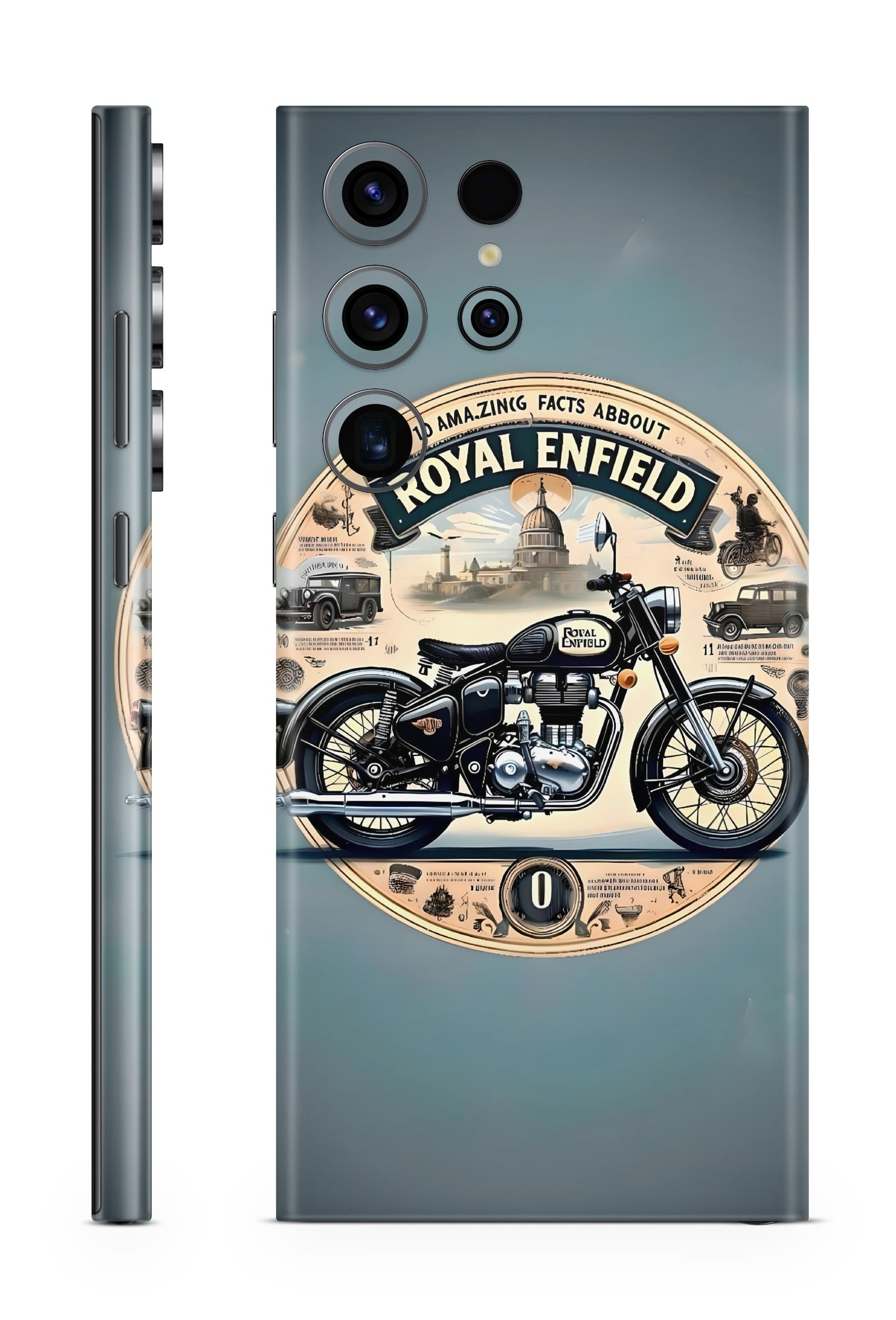 Royal Enfield Bold Bike Mobile Skin
