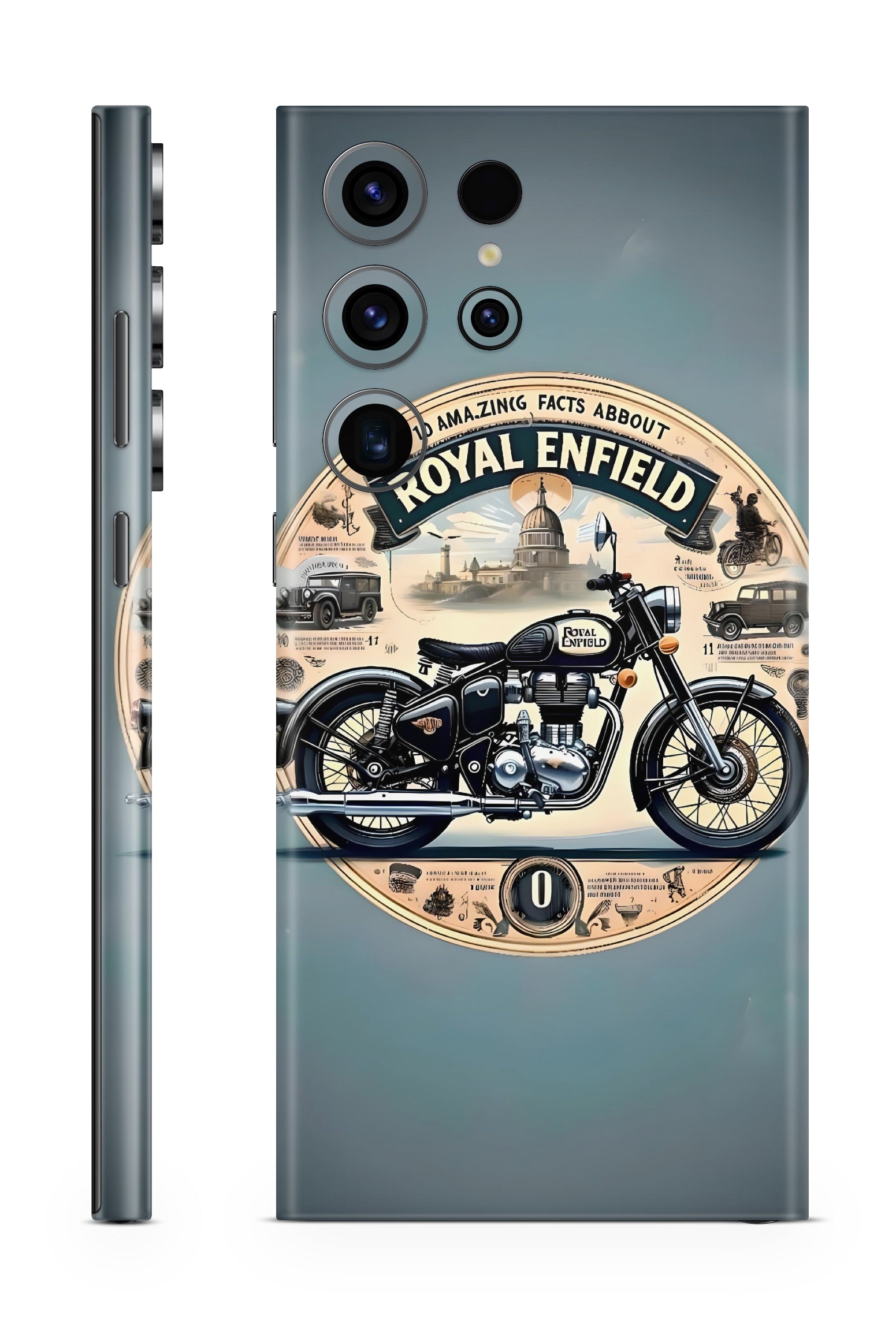 Royal Enfield Bold Bike Mobile Skin