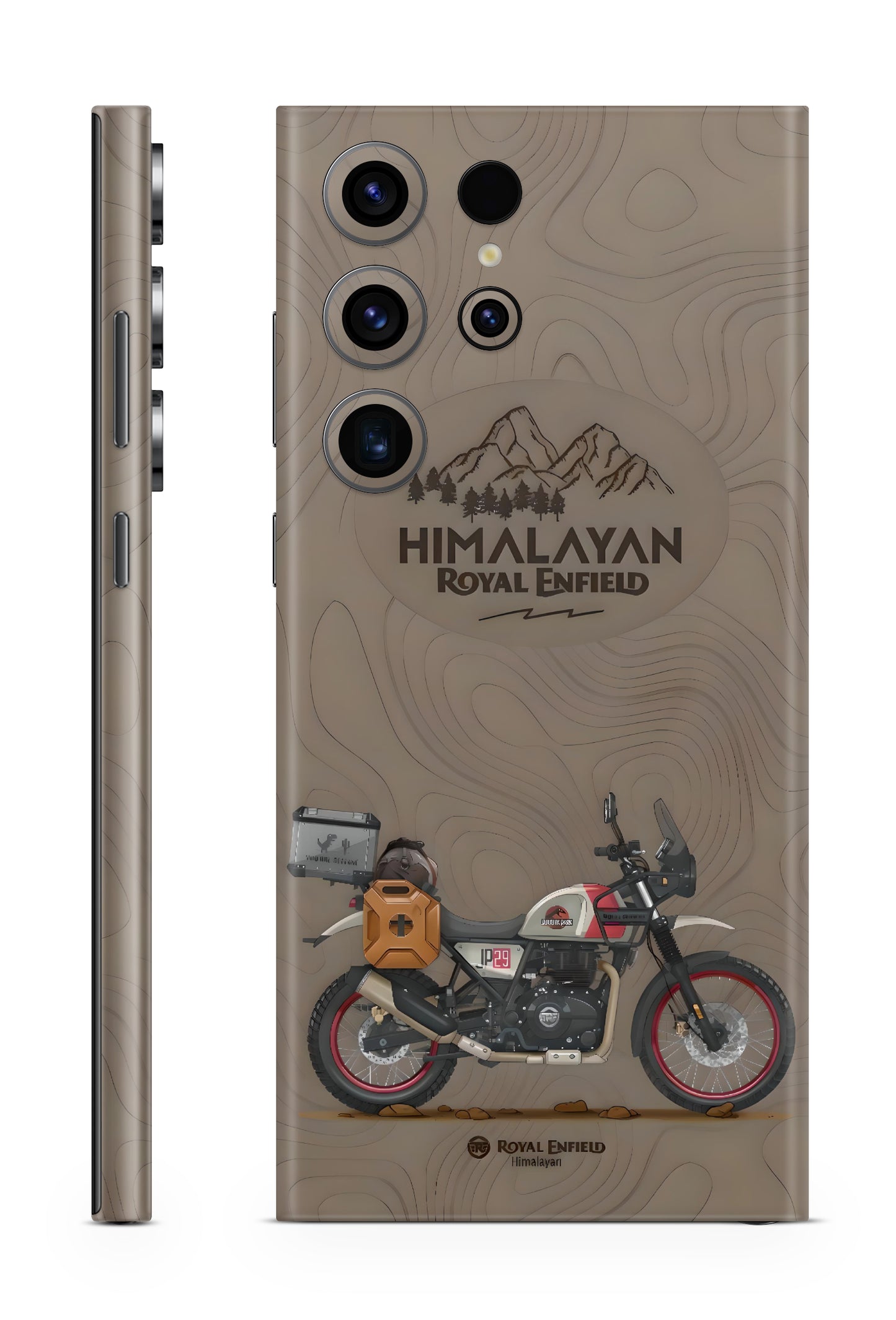 Royal Enfield Himalyan Bike Mobile Skin