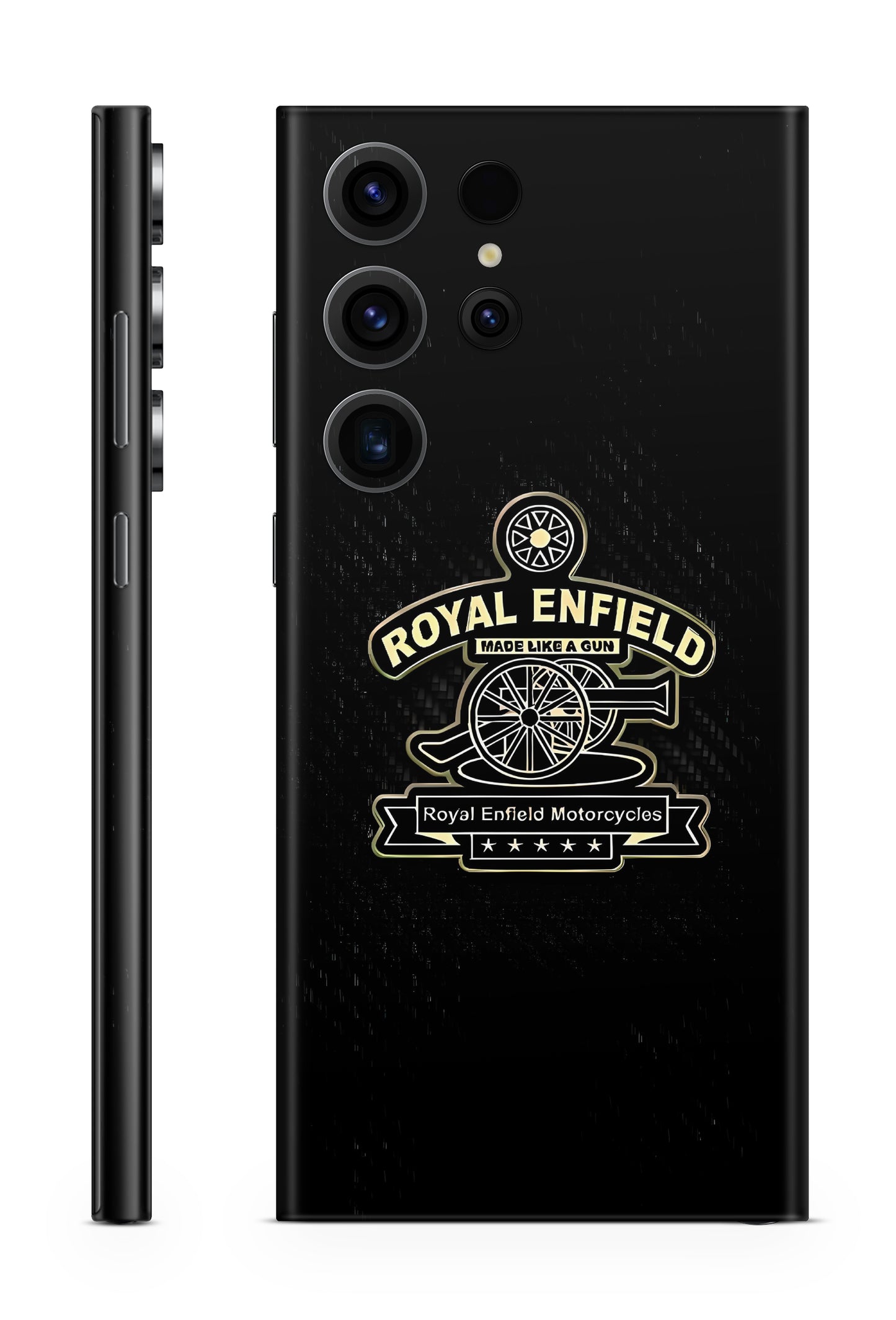 Royal Enfield Logo Bike Mobile Skin