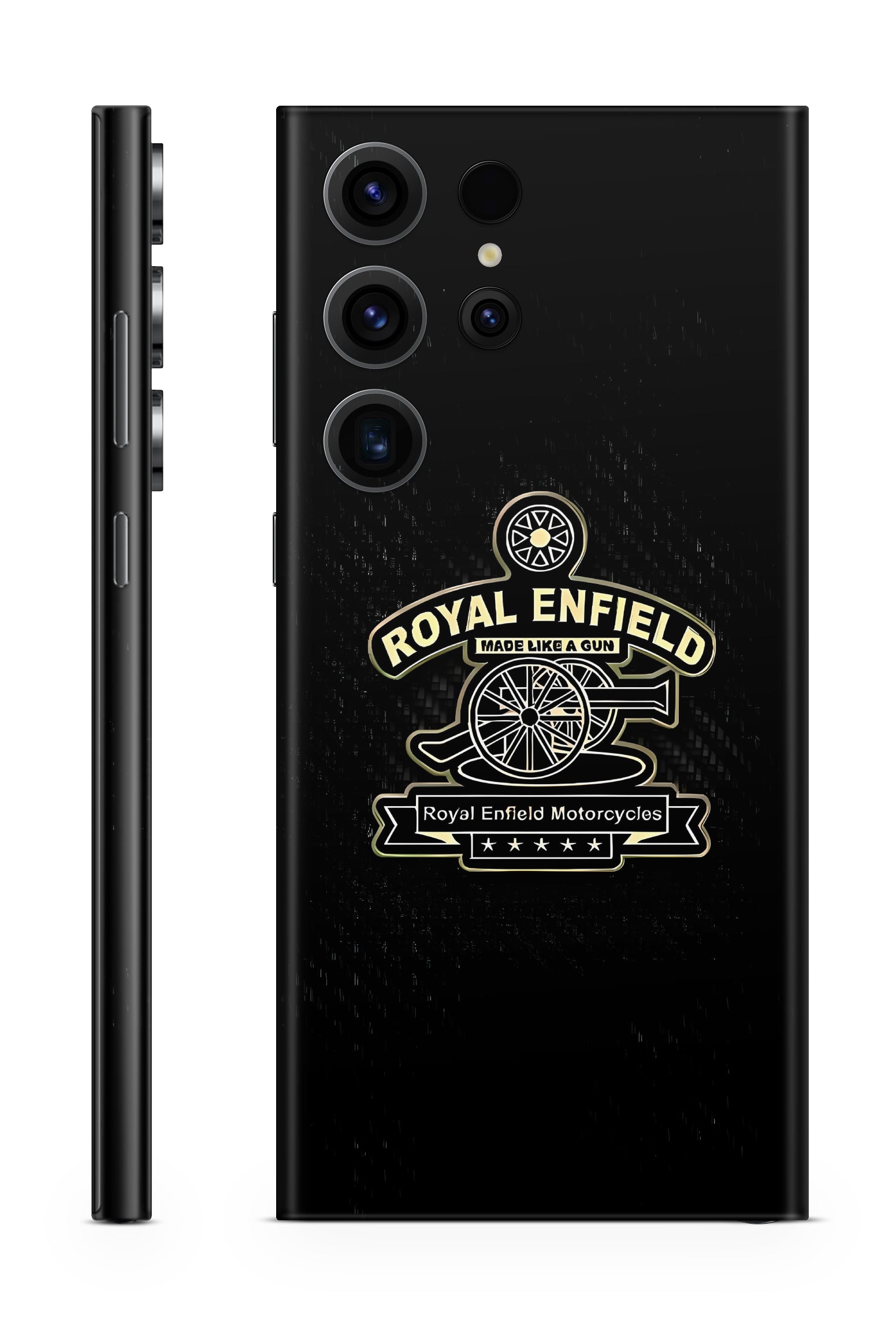 Royal Enfield Logo Bike Mobile Skin
