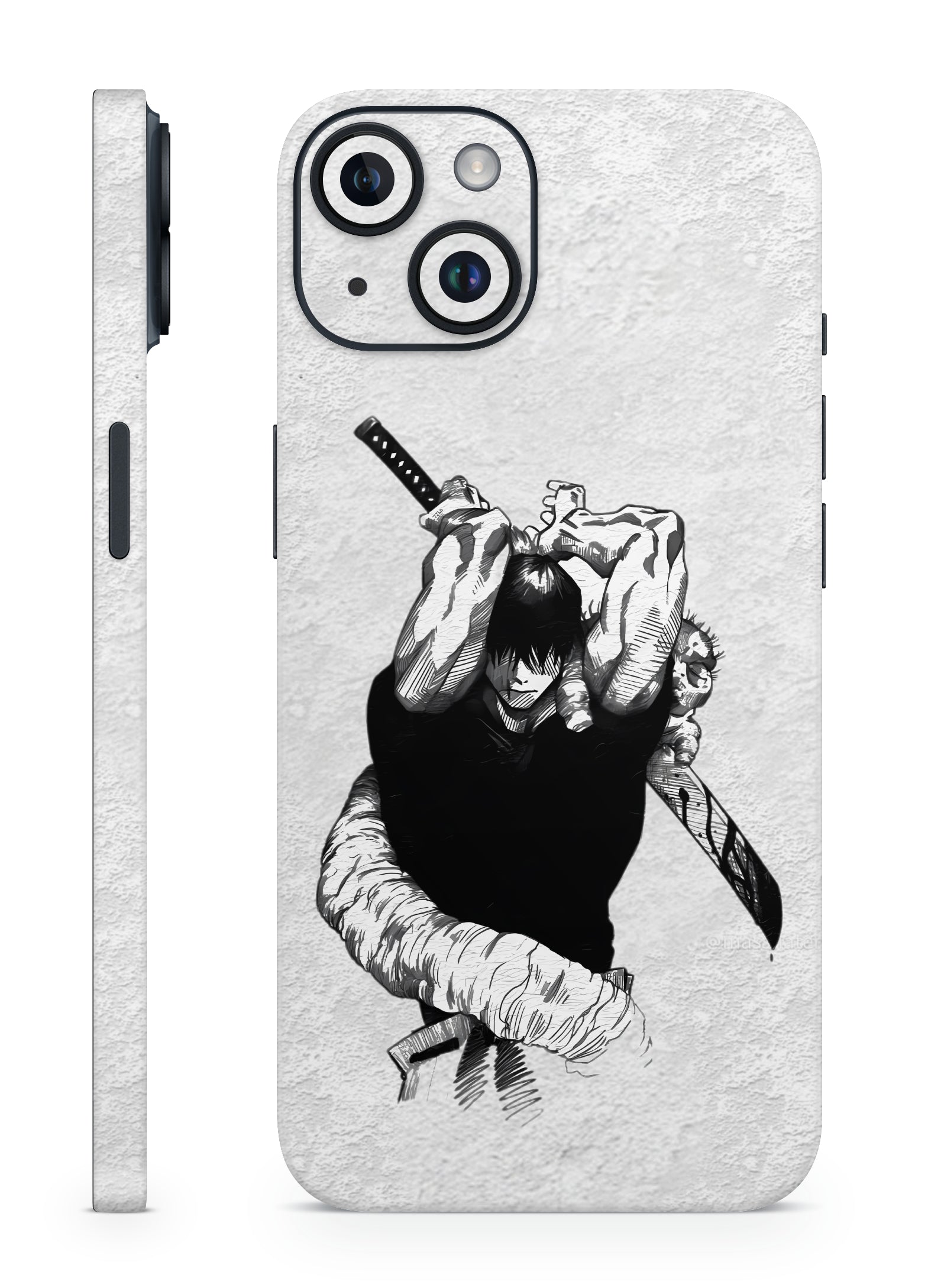 Samurai Strength Toji Anime Mobile Skin