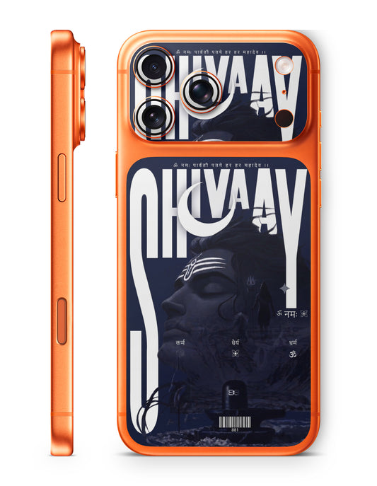 Shivaay: Mahadev – Blue Cosmic Serenity Pocket & Camera Island Skin