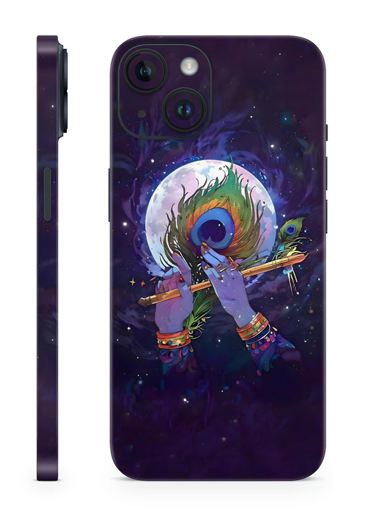 Shree Krishna Flute Mobile Skin
