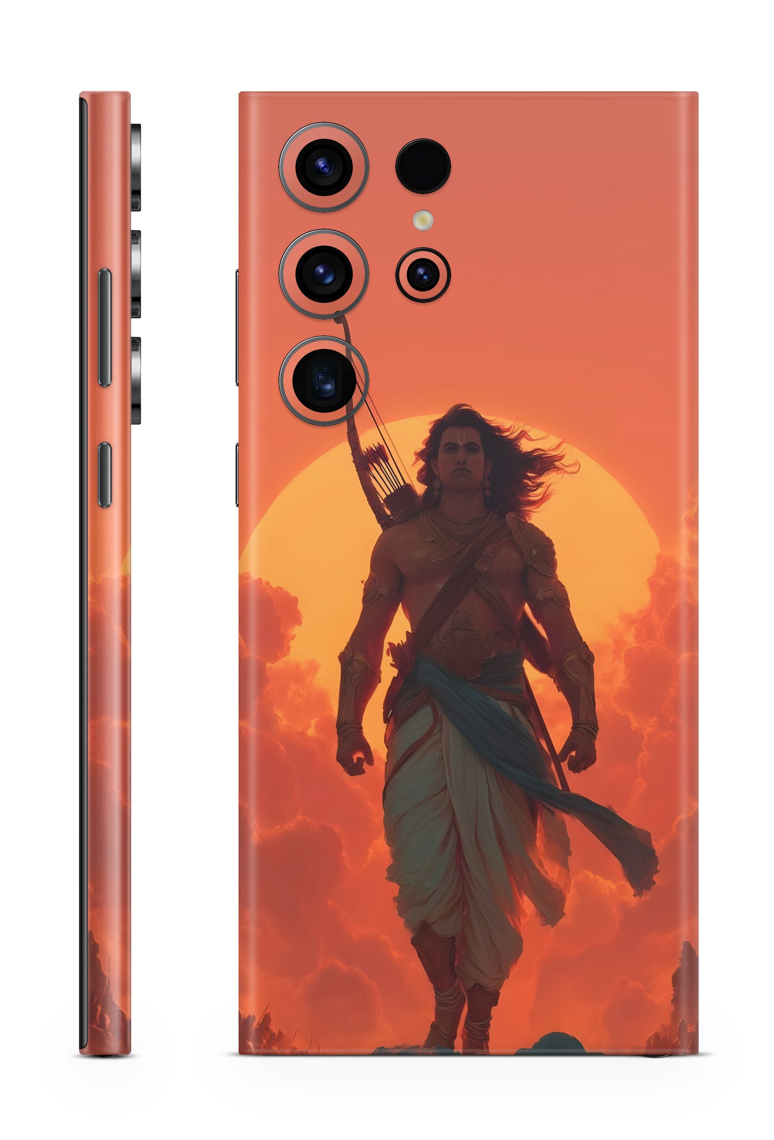 Shri Ram Standing Warrior Mobile Skin